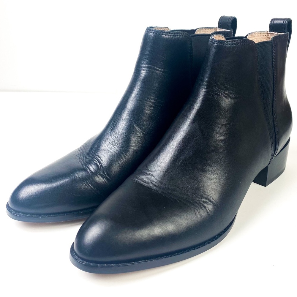 Madewell Carina Ankle Boots, Black, AA185